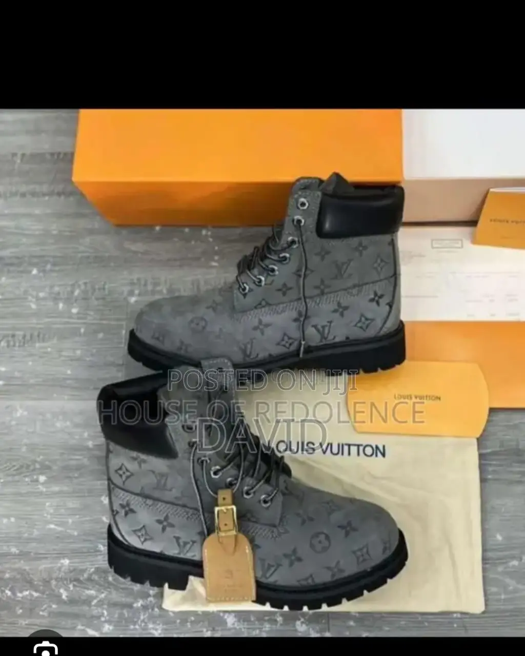 Timberland and Louis Vuitton
