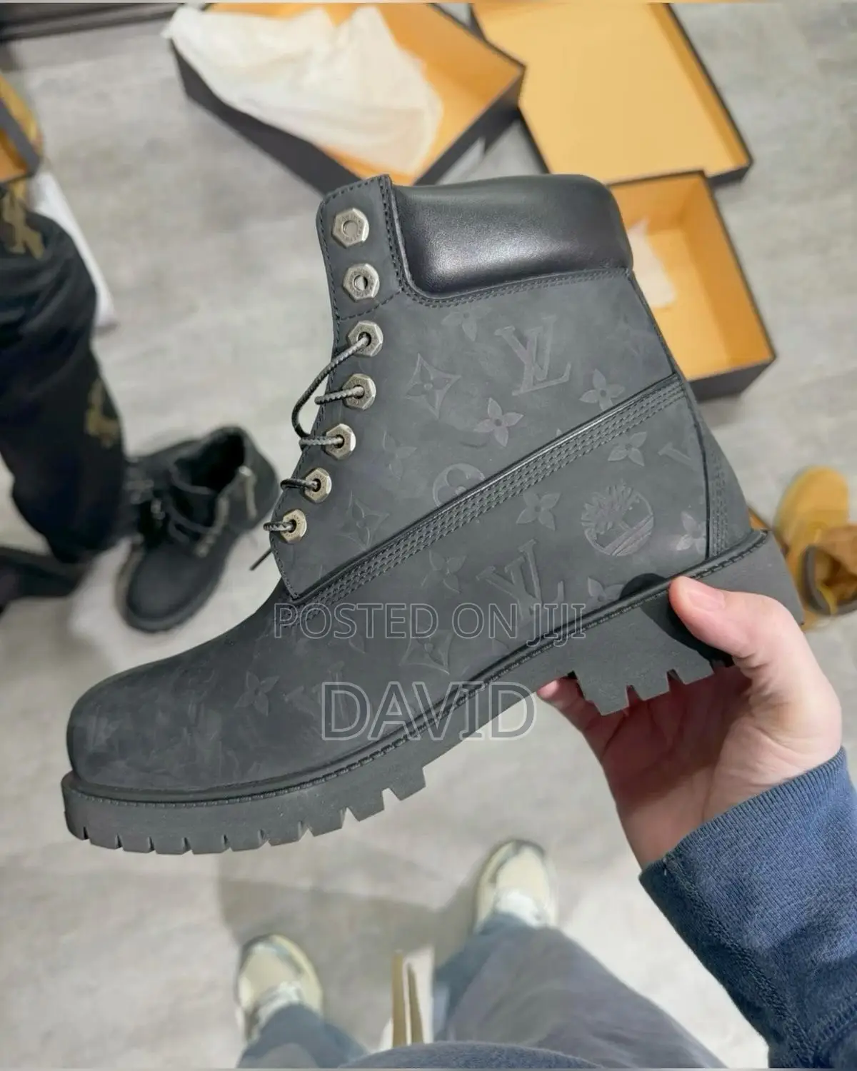 Timberland and Louis Vuitton