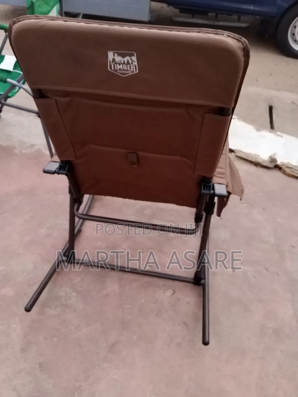 This Is a Timber Ridge High Back Folding Rocking Chair,