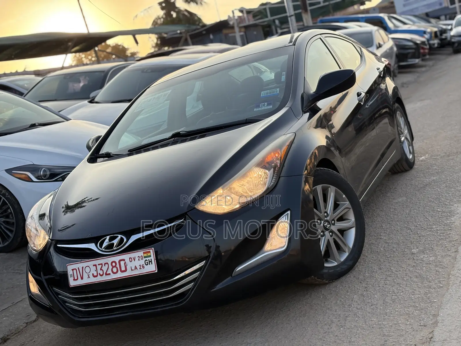 Hyundai Elantra 2015 Black