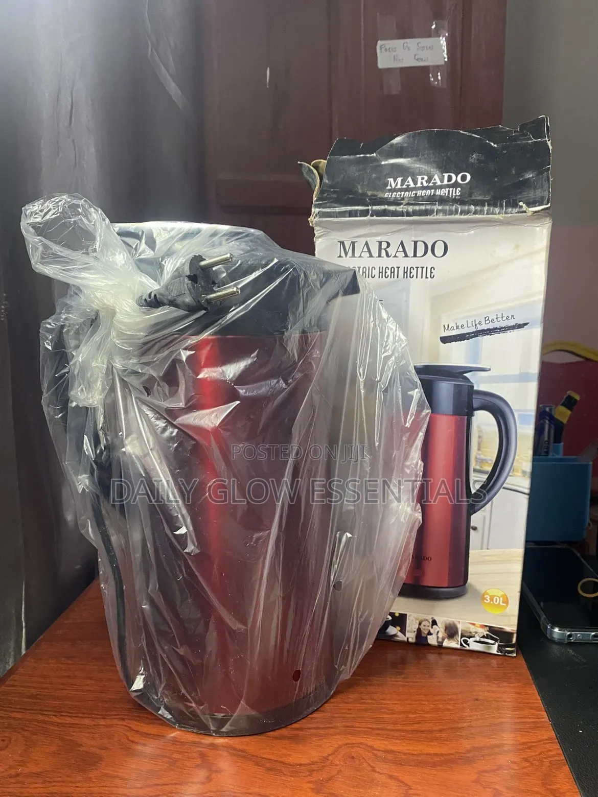 Marado Electric Kettle 3.0L – Fast Boiling