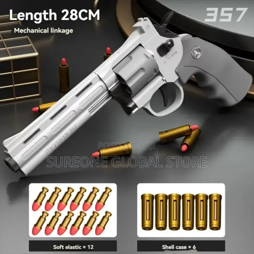 2023A Revolver Soft Bullet Blaster Toy Gun