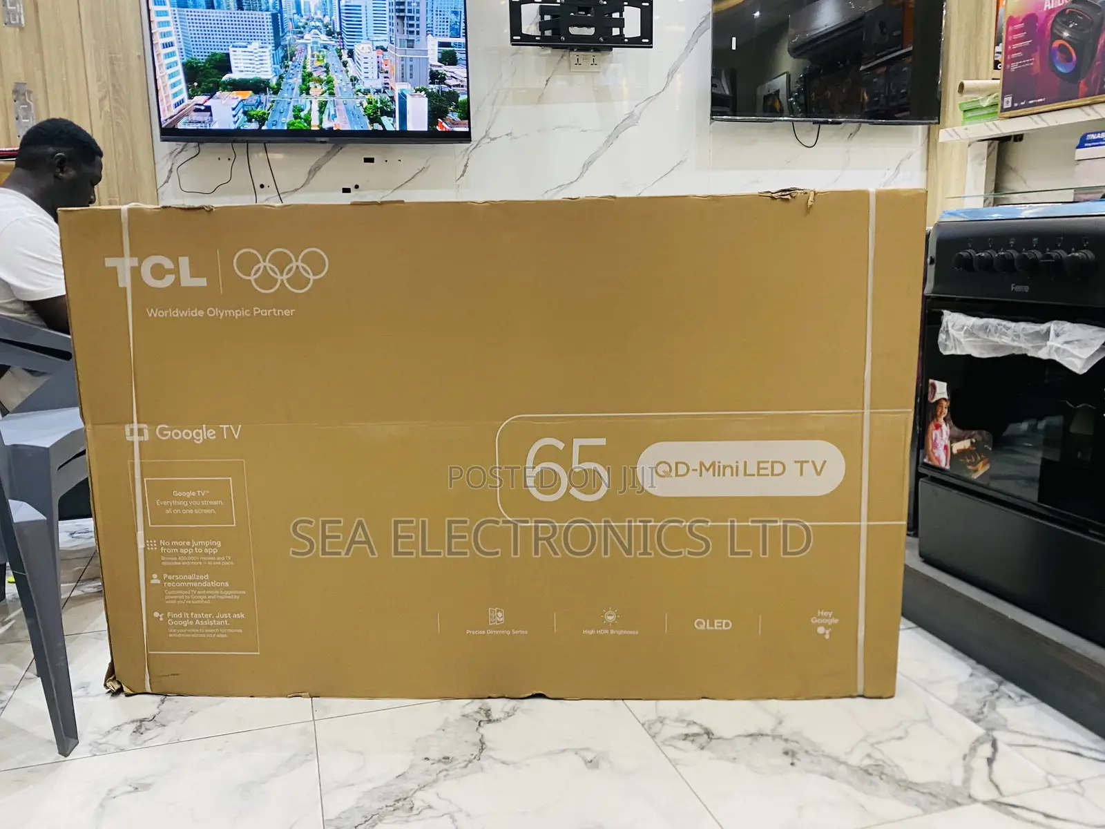 TCL 65c6k 65" Qd-Mini Led 4k TV