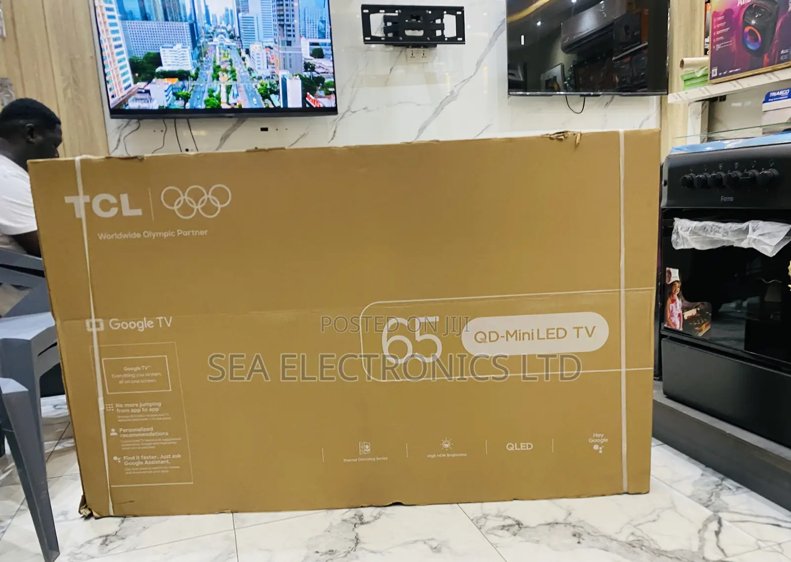 TCL 65-Inch Qd-Mini Led 4k Google TV
