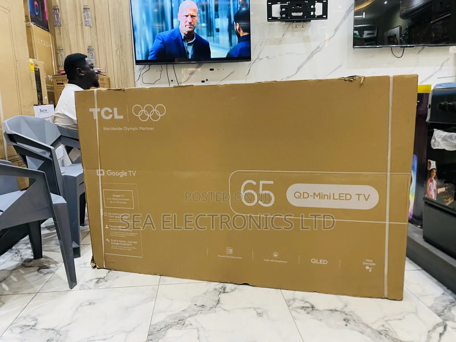 TCL 65" Qd-Mini Led 4k TV