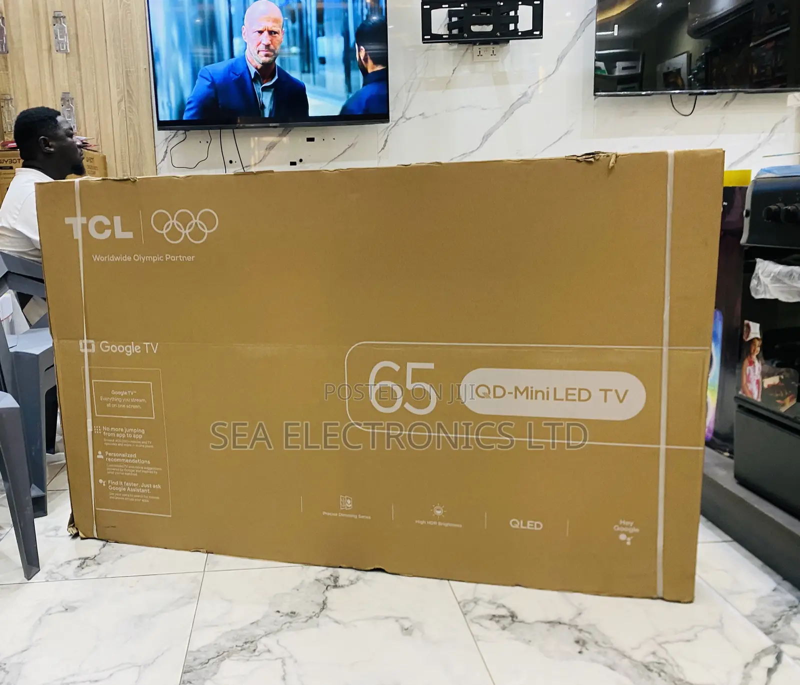 TCL 65" Qd-Mini Led 4k TV