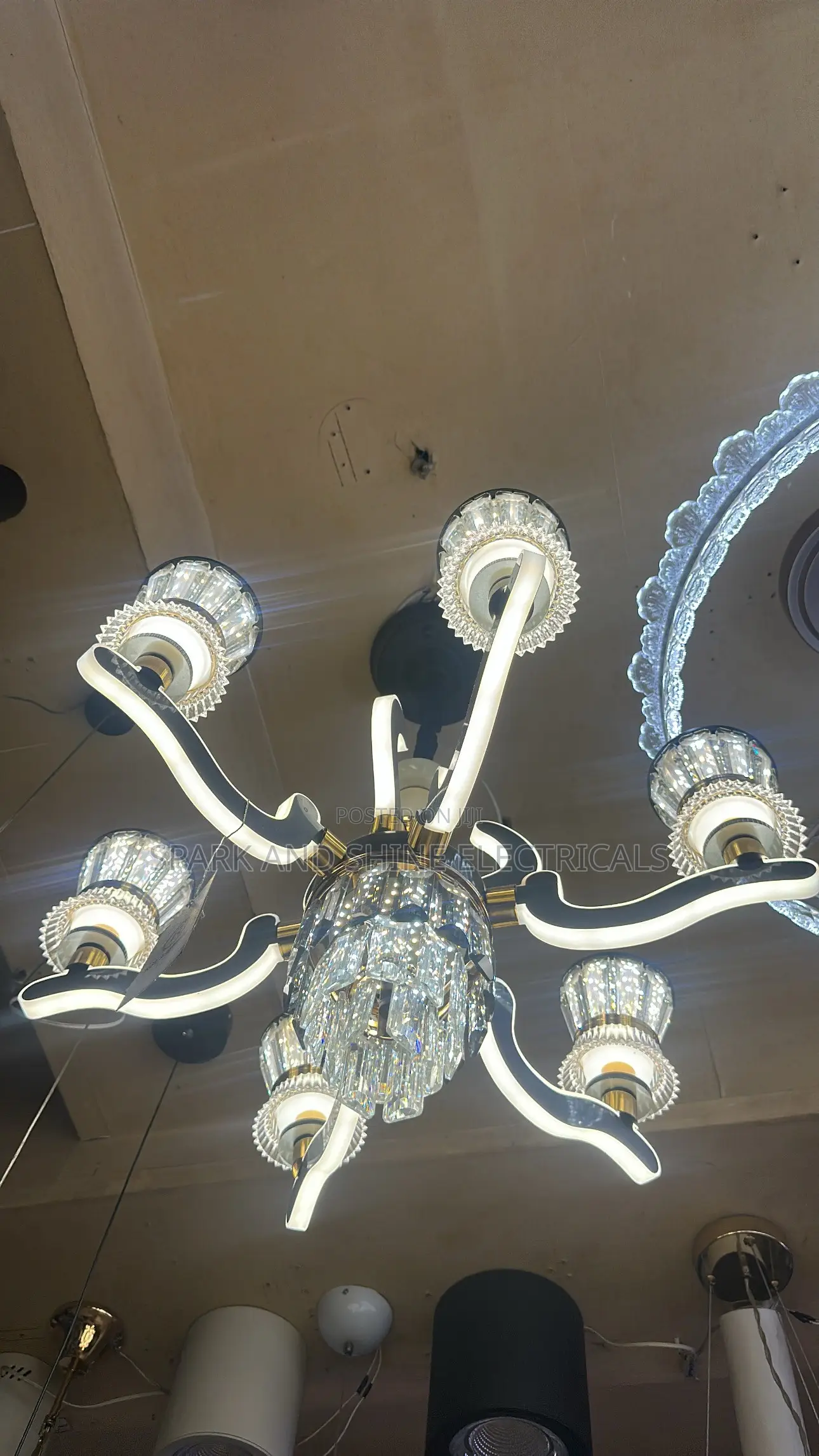 Modern Crystal LED Chandelier
