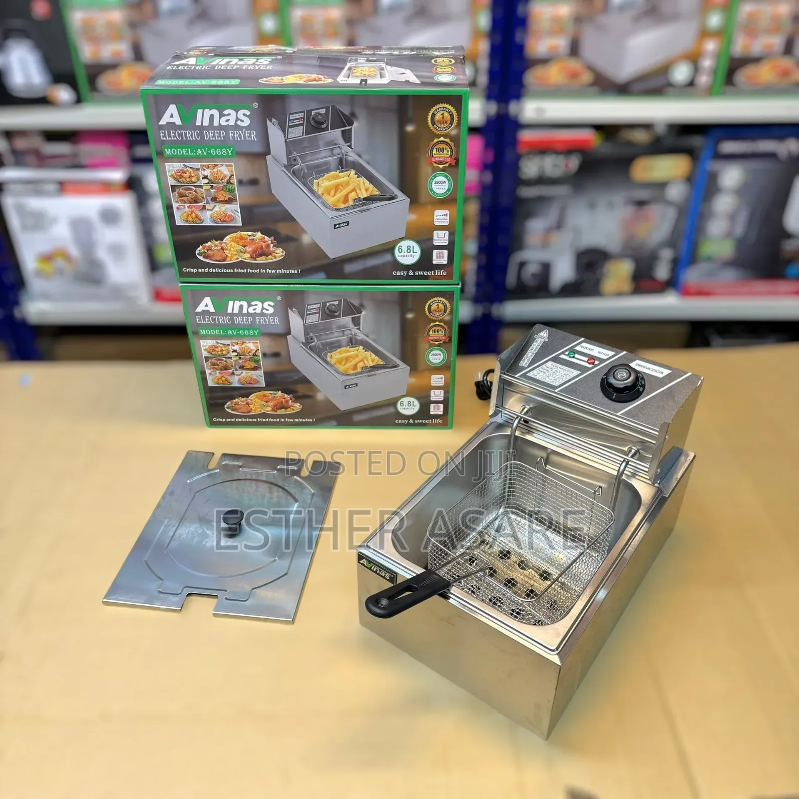 Avinas Electric Deep Fryer