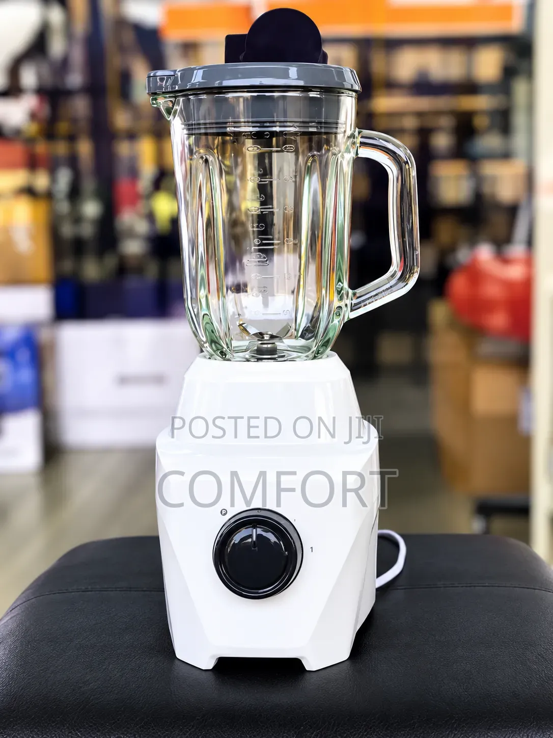 Russell Hobbs Go Create White 1.5L Glass Jug Blender