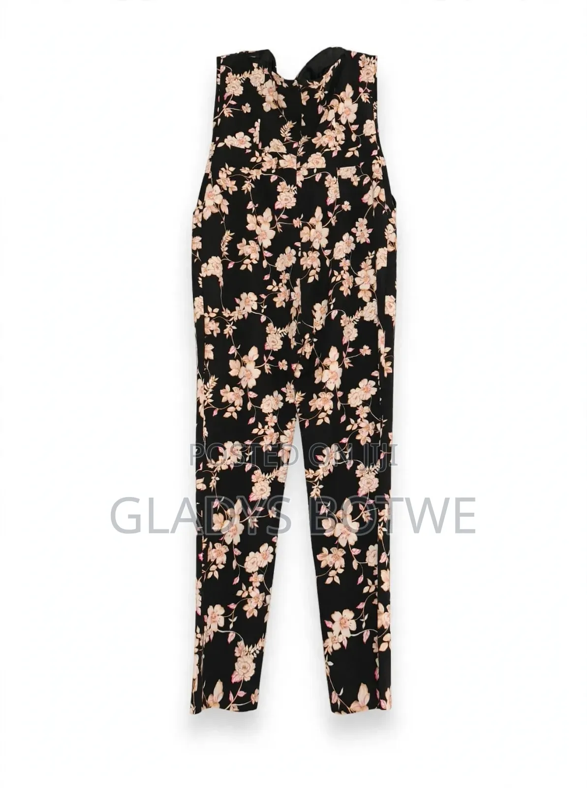Fairly Used Strapless Jumpsuit. Uk Size; 14