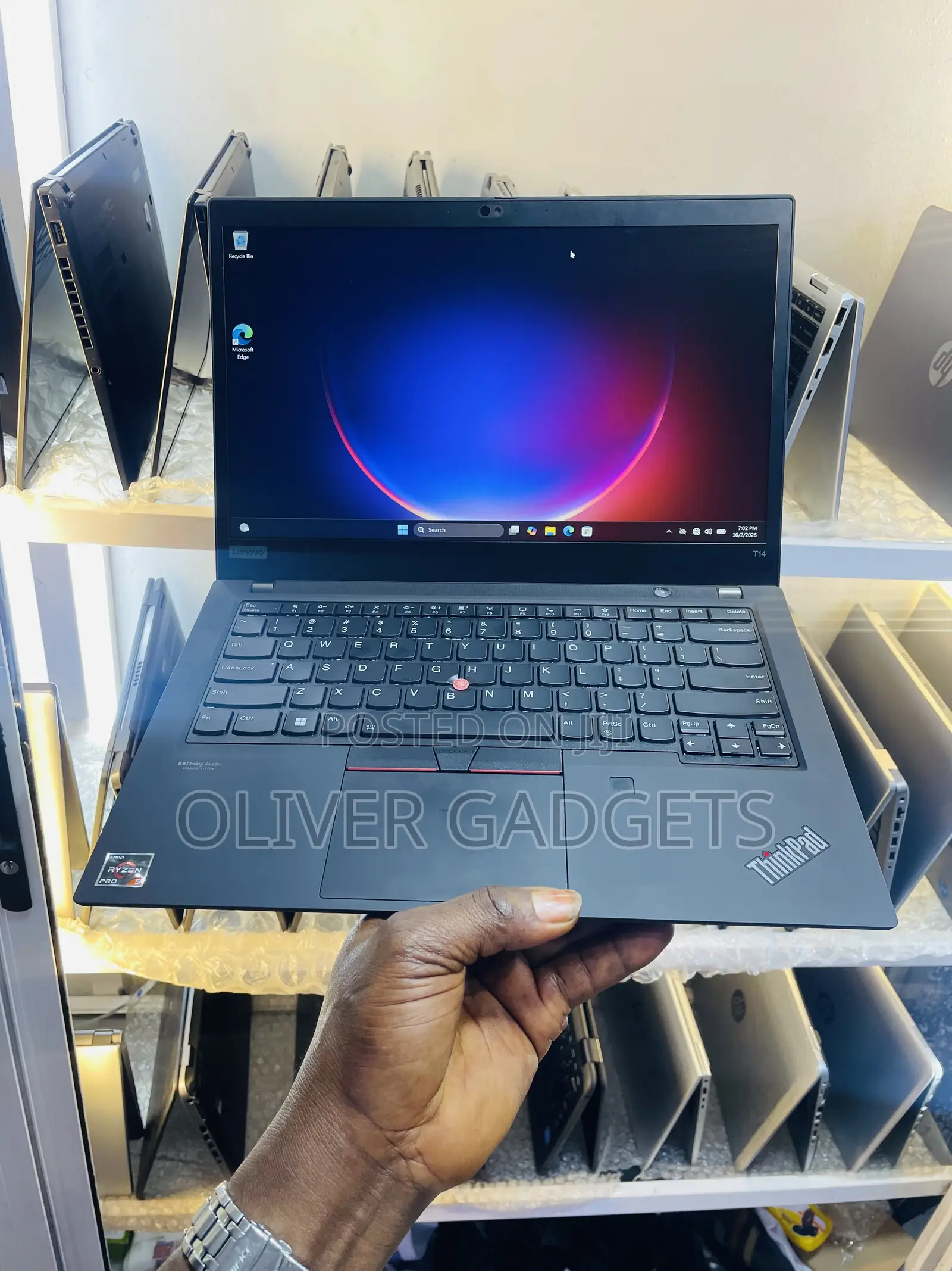 Laptop Lenovo ThinkPad T14 16GB AMD Ryzen 5 SSD 256GB
