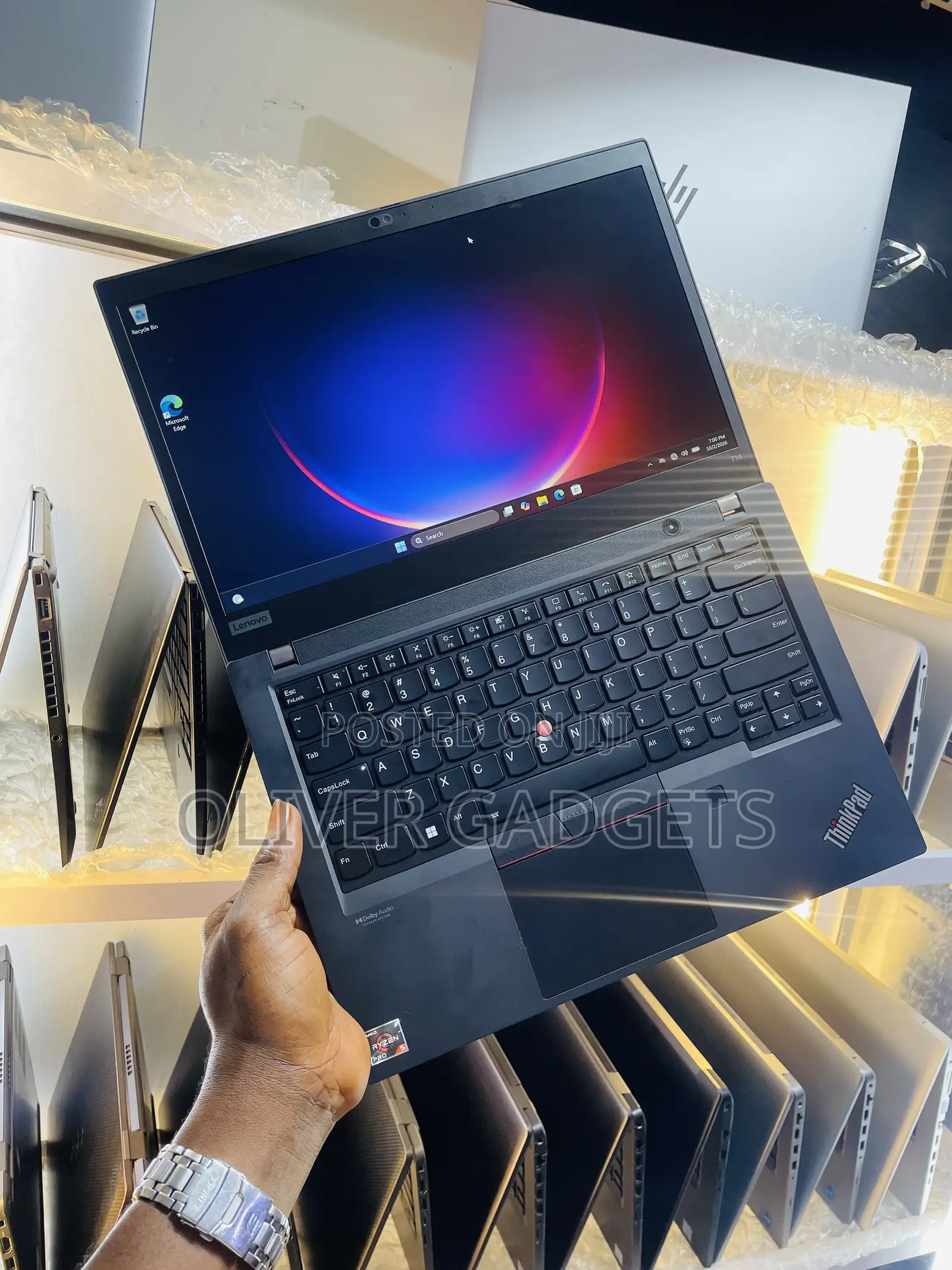 Laptop Lenovo ThinkPad T14 16GB AMD Ryzen 5 SSD 256GB