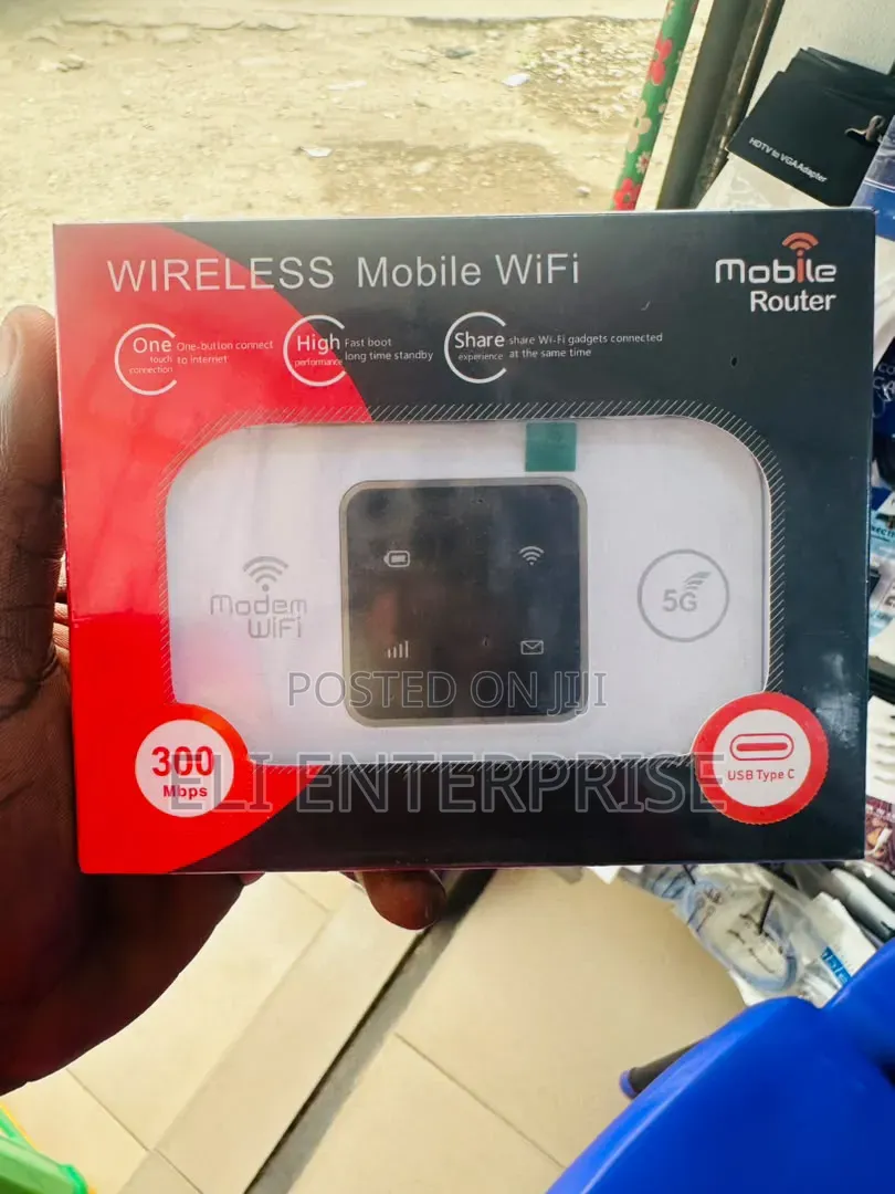 Universal 4G LTE Portable Mobile Wi-Fi (MiFi) Router