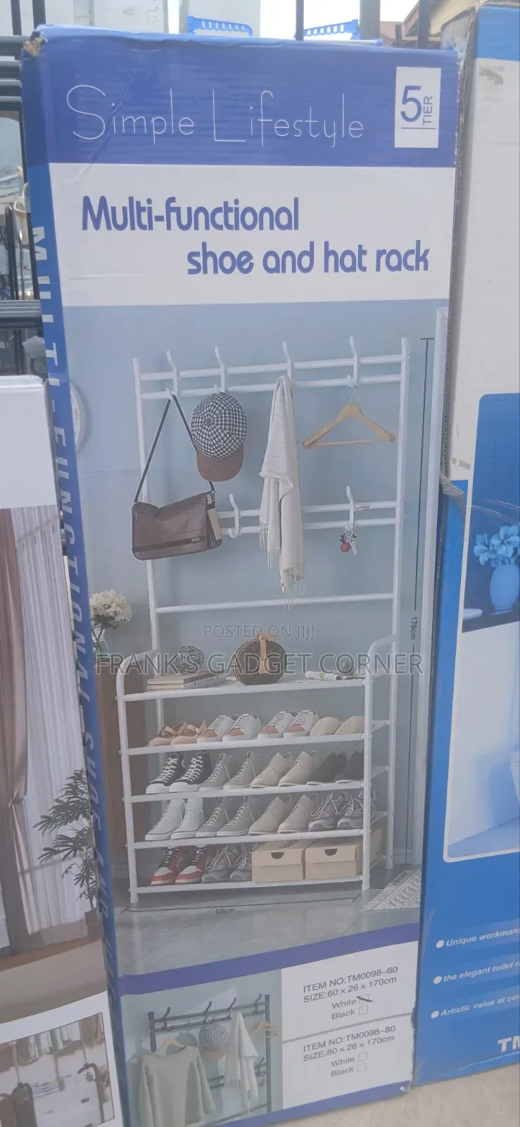 5 TIER Shoe & Hat Rack