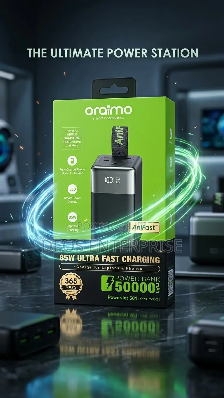 Oraimo Power Bank for Laptop and Phone