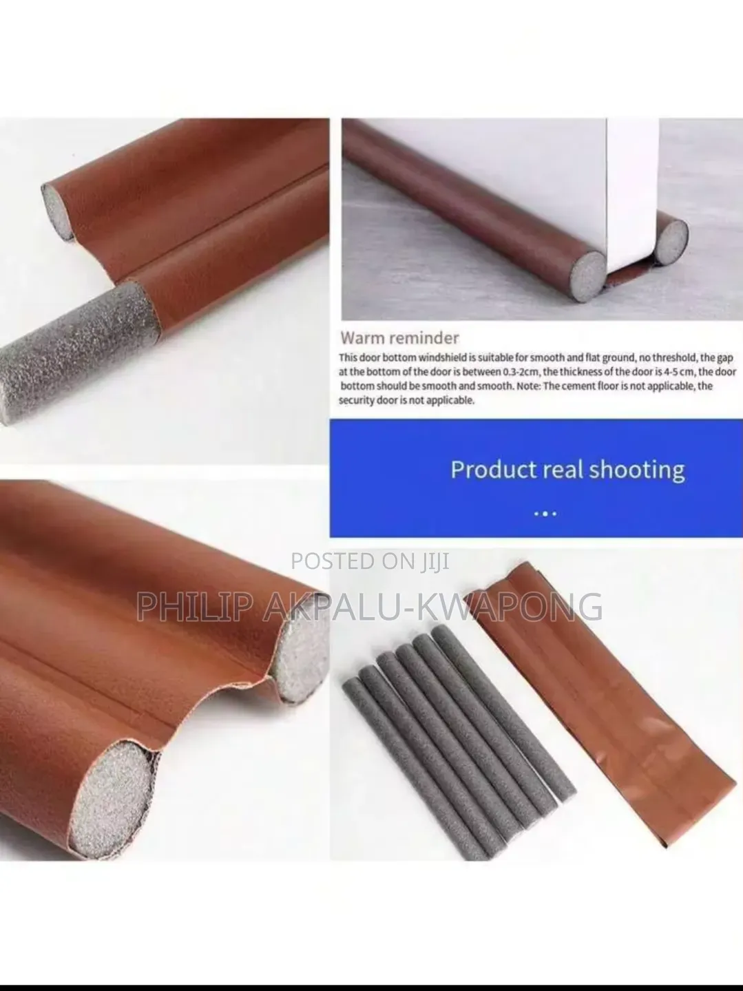Door Sweeper Foam Seal Upgraded
