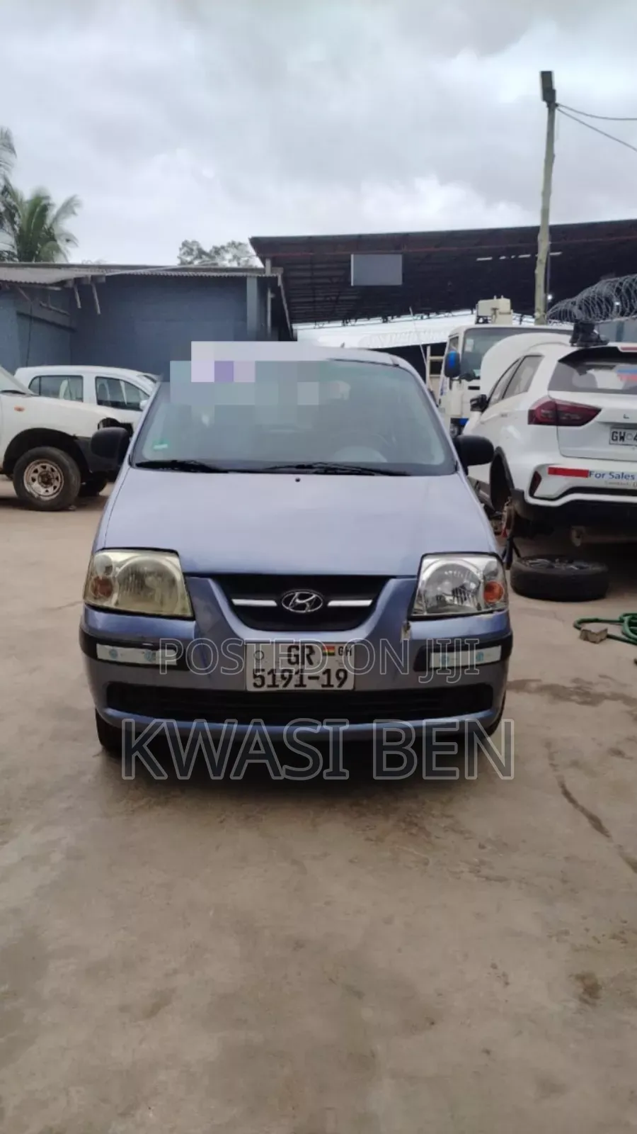 Hyundai Atos 2006 Blue