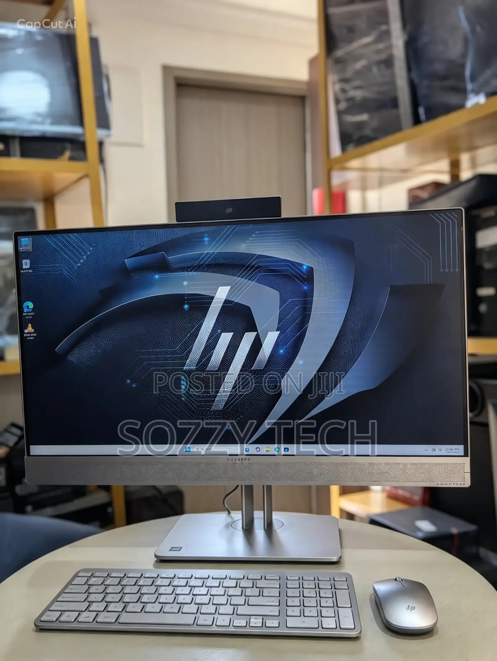 Desktop Computer HP EliteOne 800 8GB Intel Core i5 SSD 256GB