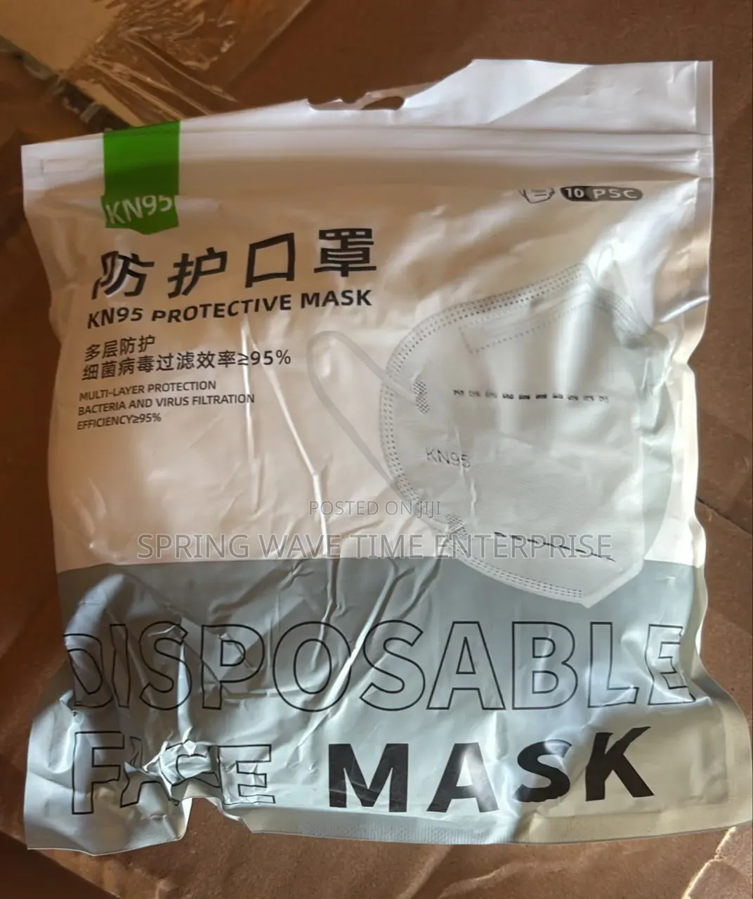 Kn95 Nose Mask 10 Pieces in Pack