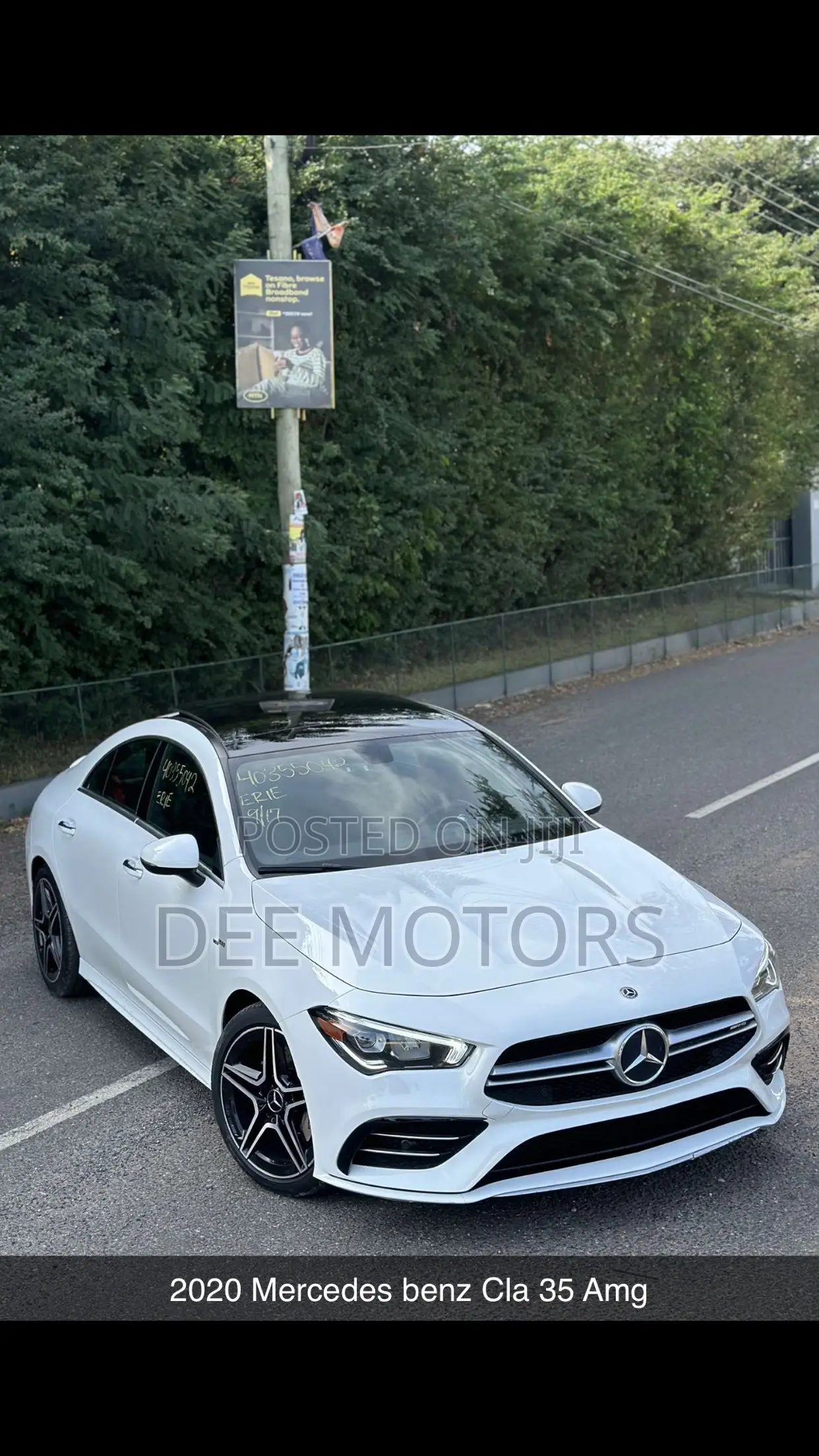 Mercedes-Benz CLA-Class AMG CLA 35 4MATIC Sedan 2020 White
