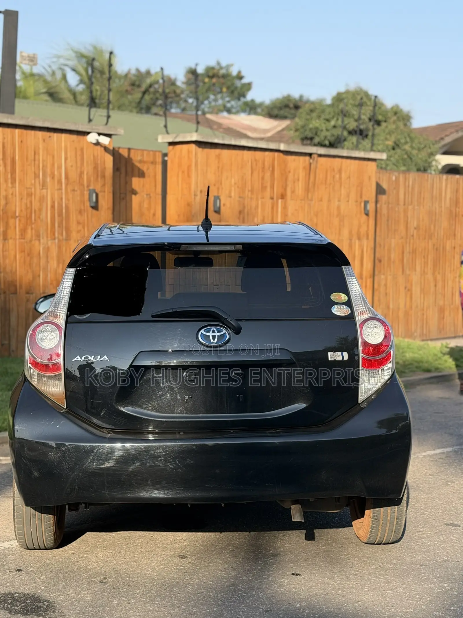 Toyota Aqua 2012 Matt Black