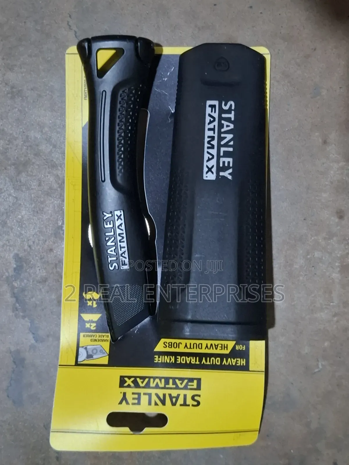 Stanley FatMax Fixed Blade Heavy Duty Utility Knife With Belt Holster