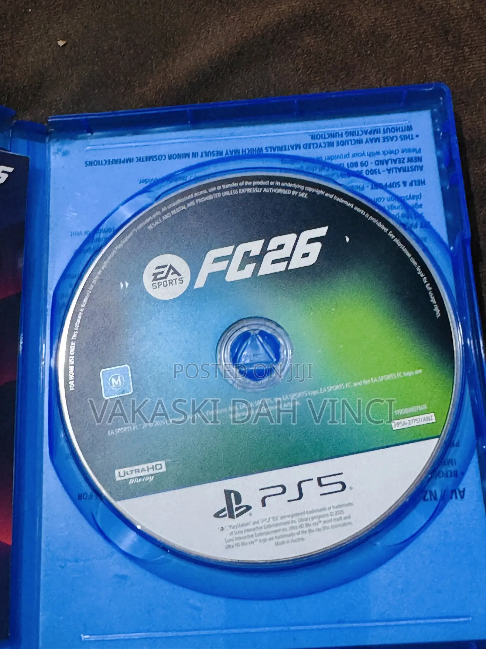 Fc 26 Disc for Ps5 for Sale