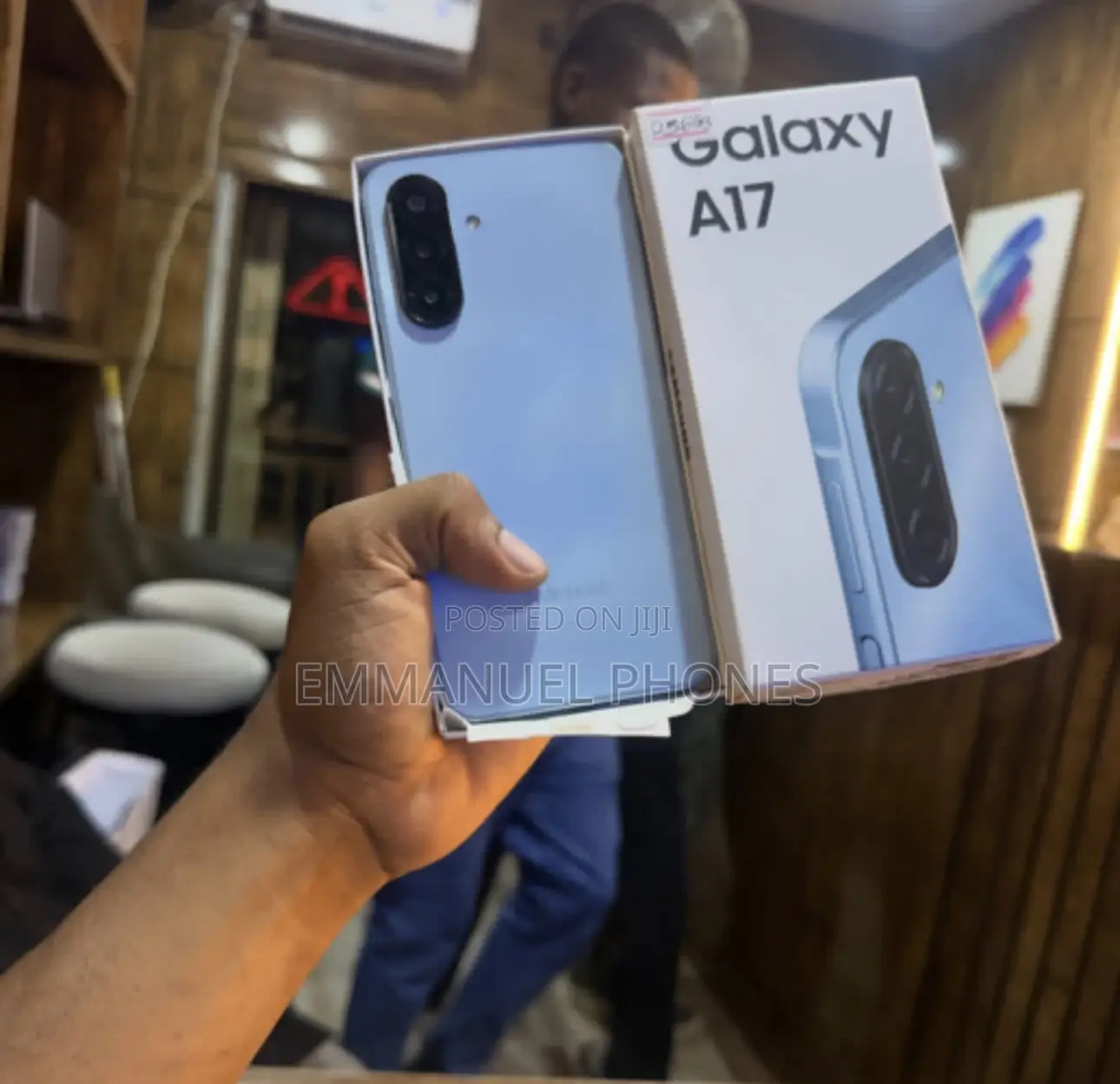 New Samsung Galaxy A17 5G 256 GB Blue