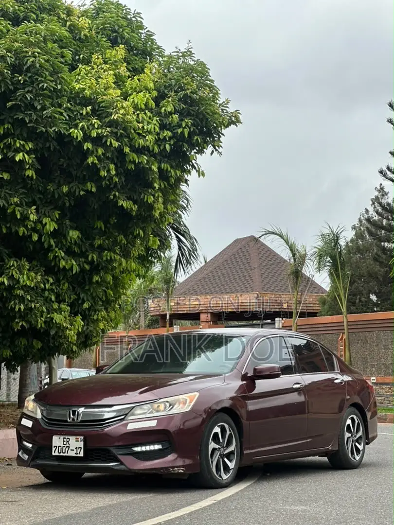 Honda Accord EX-L V6 4dr Sedan FWD (3.5L 6cyl 6A) 2017 Burgundy