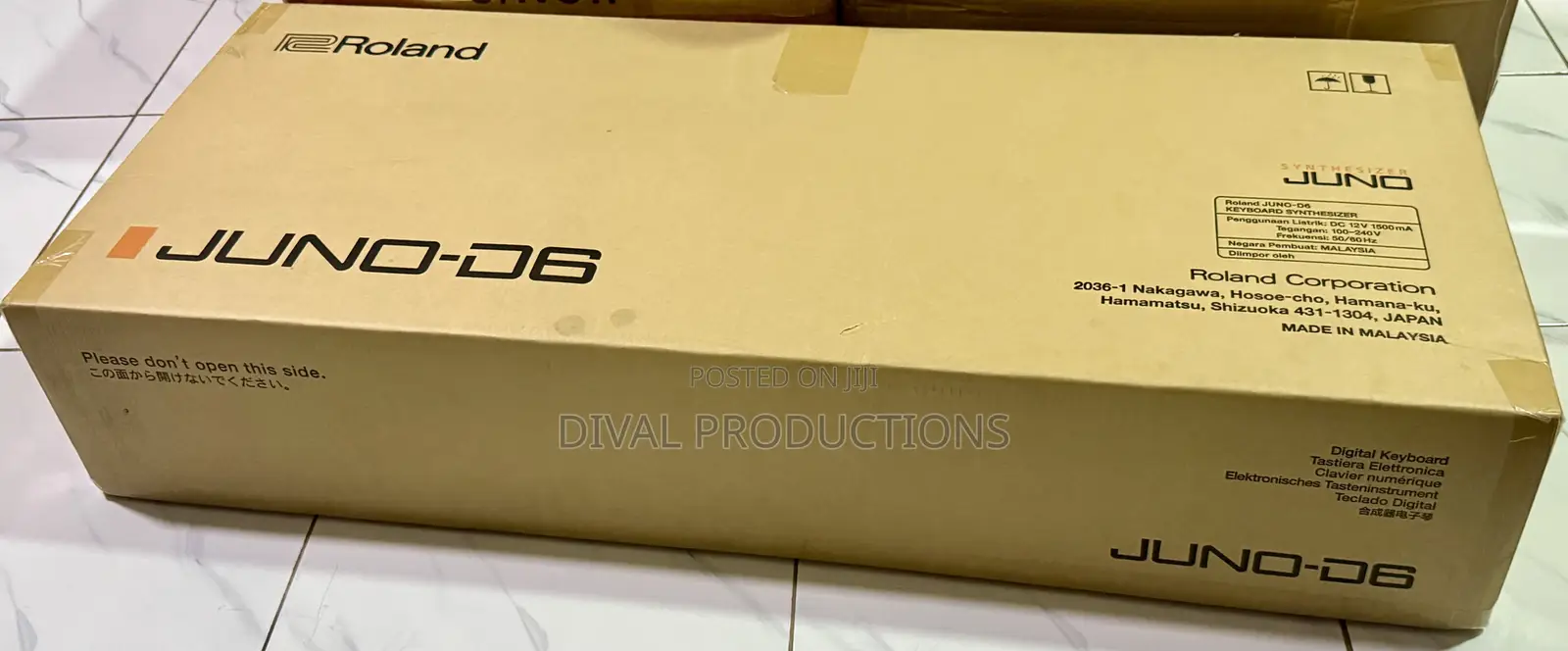 Roland Juno D6 + Gig Bag