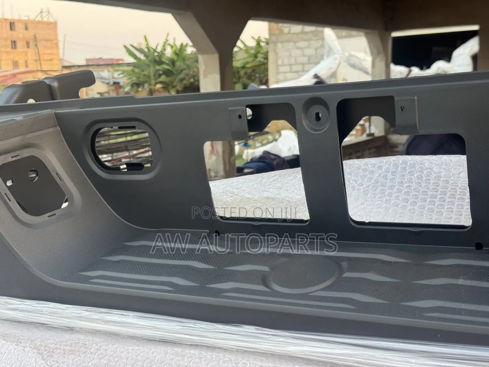 Toyota Tundra 2014-2021 Rear Bumper Black Chrone Black