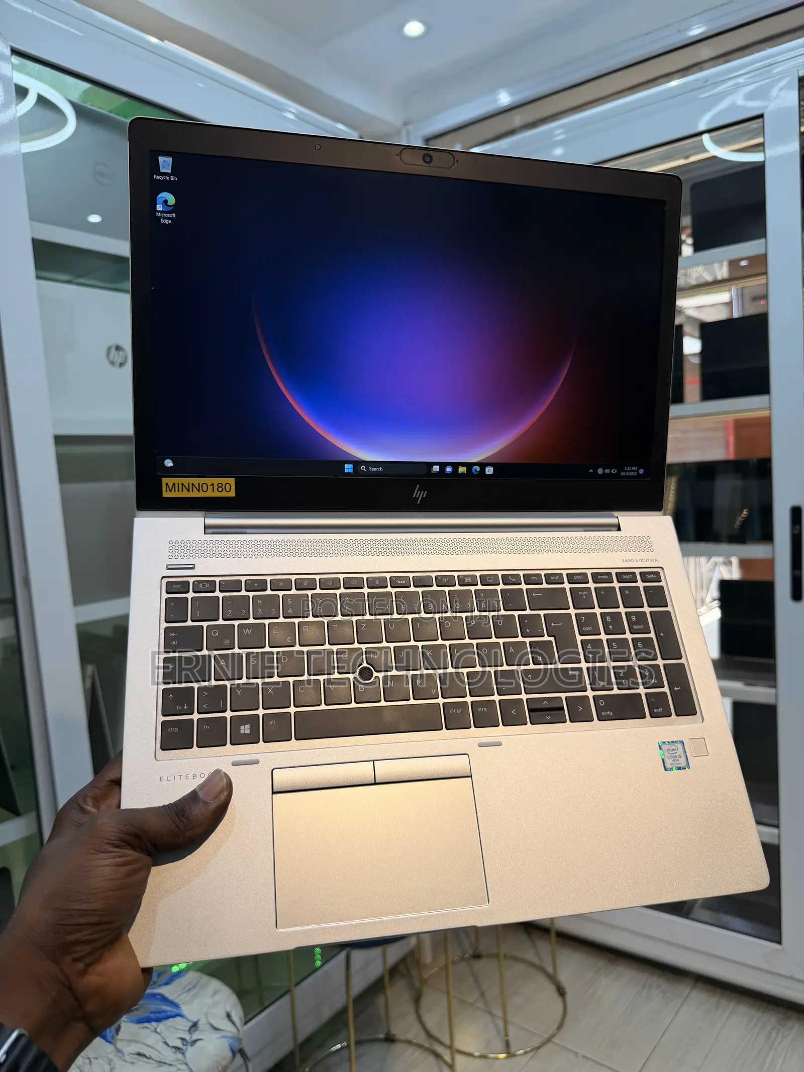 Laptop HP EliteBook 850 G5 8GB Intel Core i5 SSD 256GB