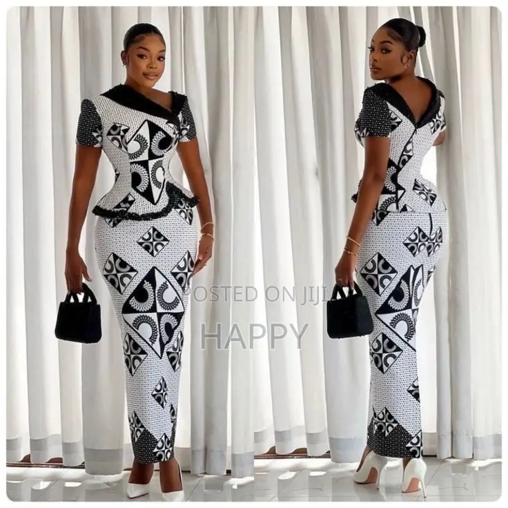 Black and White Slit and Kaba