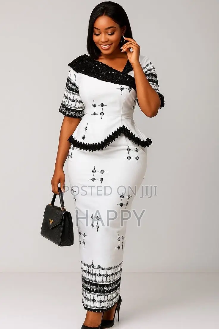 Black and White Slit and Kaba