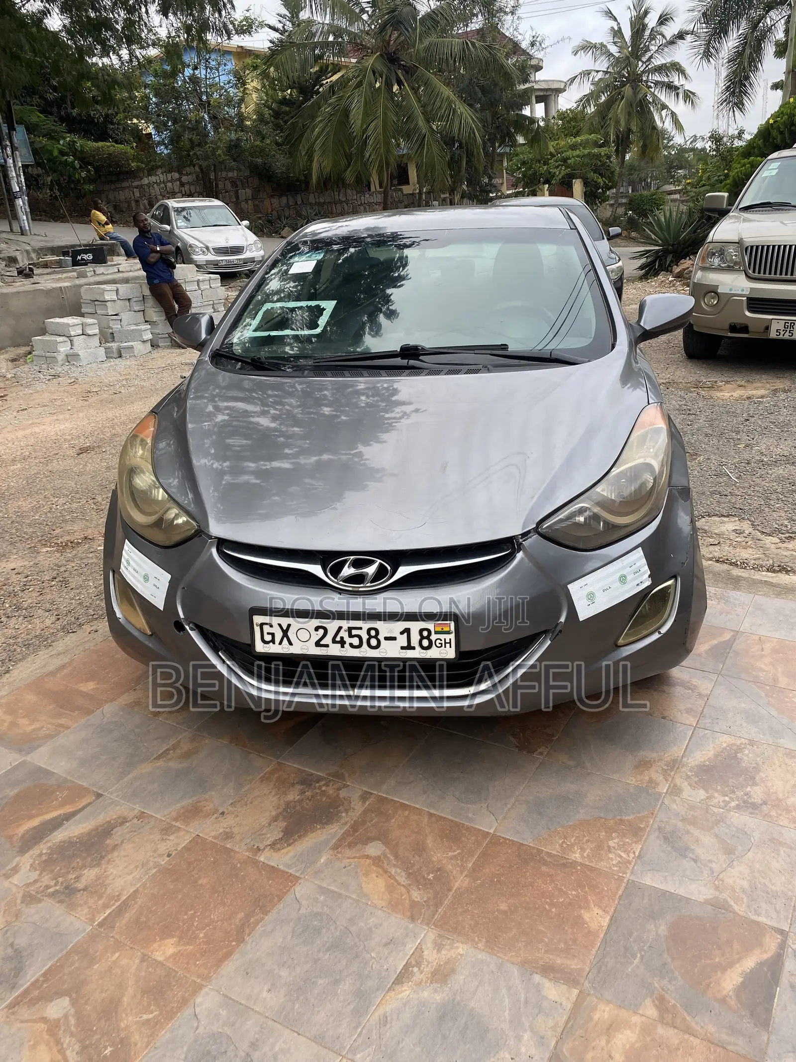 Hyundai Elantra GLS Sedan FWD (1.8L 4cyl 6M) 2013 Gray