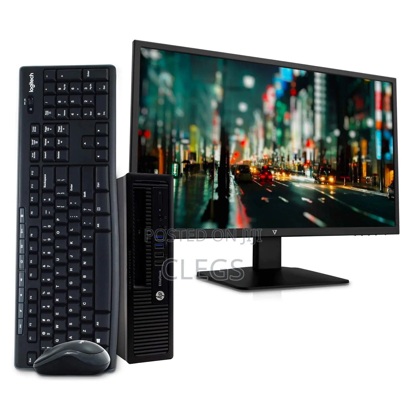 Desktop Computer HP EliteDesk 800 8GB Intel Core i5 HDD 500GB