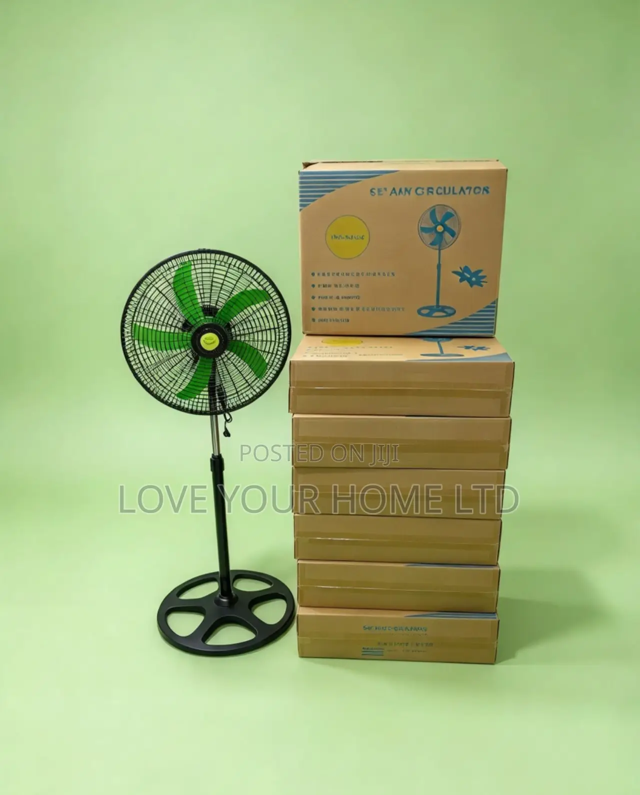 18 Inch Standing Air Circulator Fan – 3 Speed Floor Fan