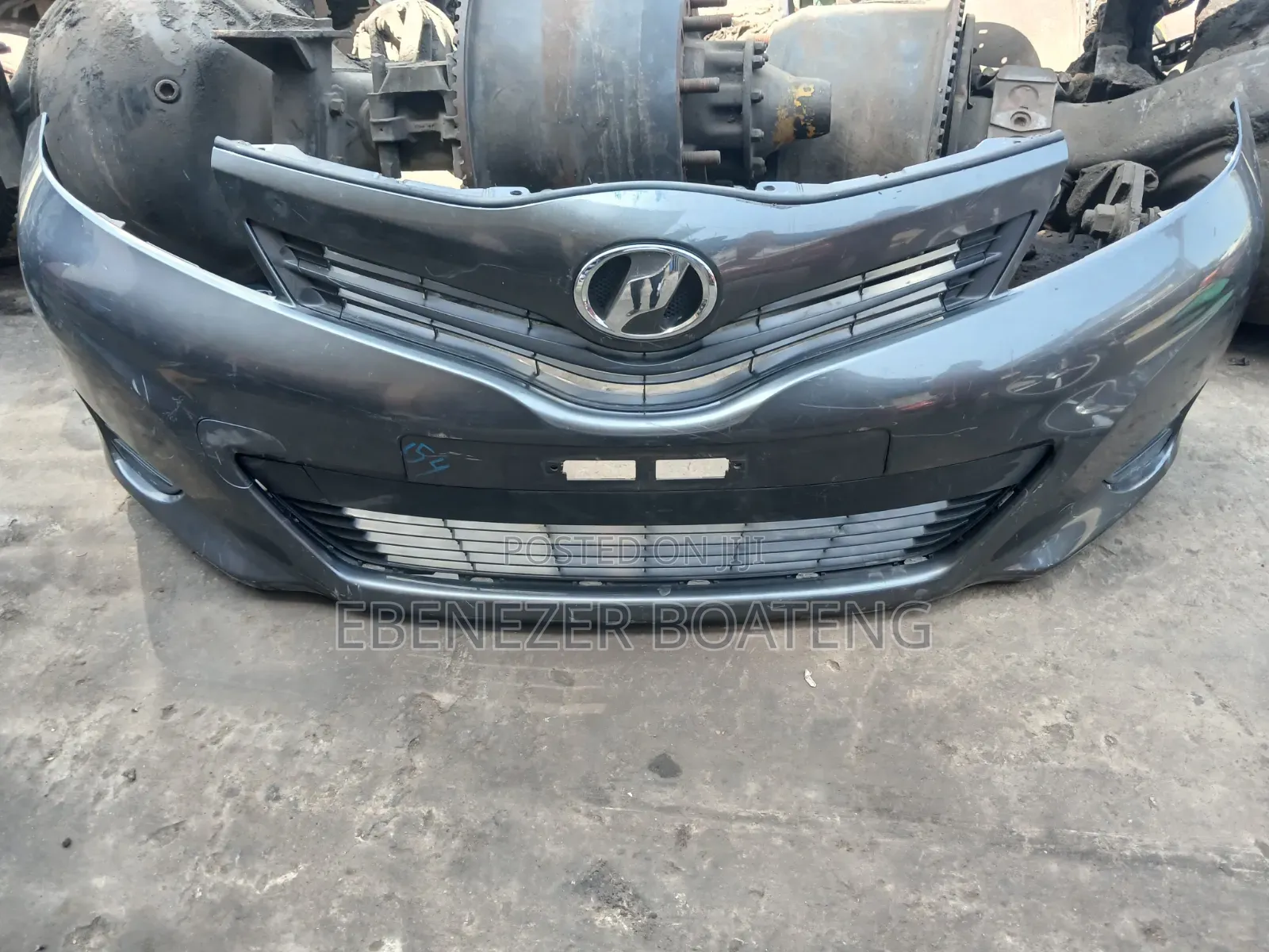 Toyota Vitz 2012 Front Bumper Complete Home Use Neat One