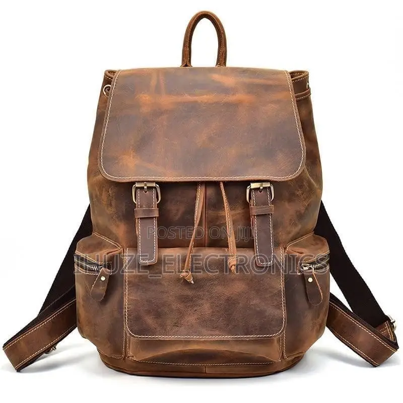 Thorne Buffalo Leather Backpack - Emerson Leather