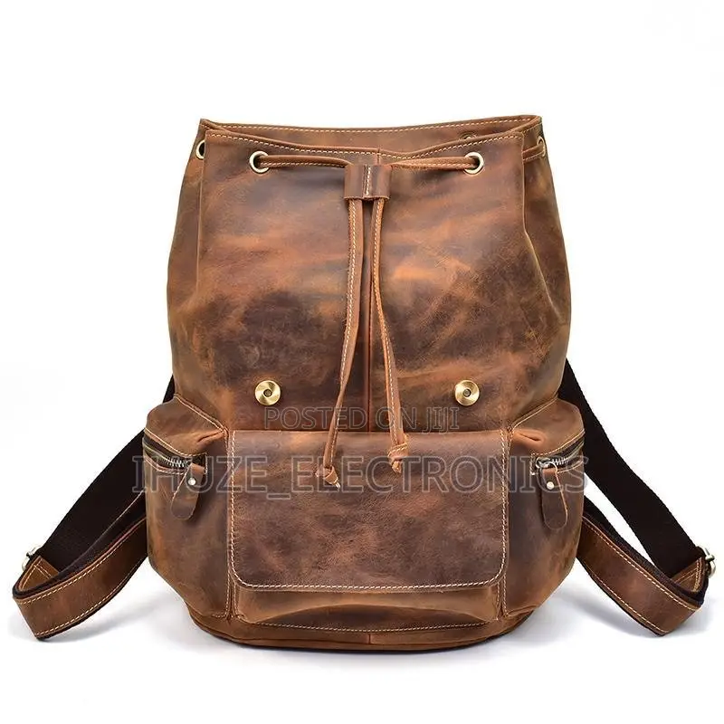 Thorne Buffalo Leather Backpack - Emerson Leather