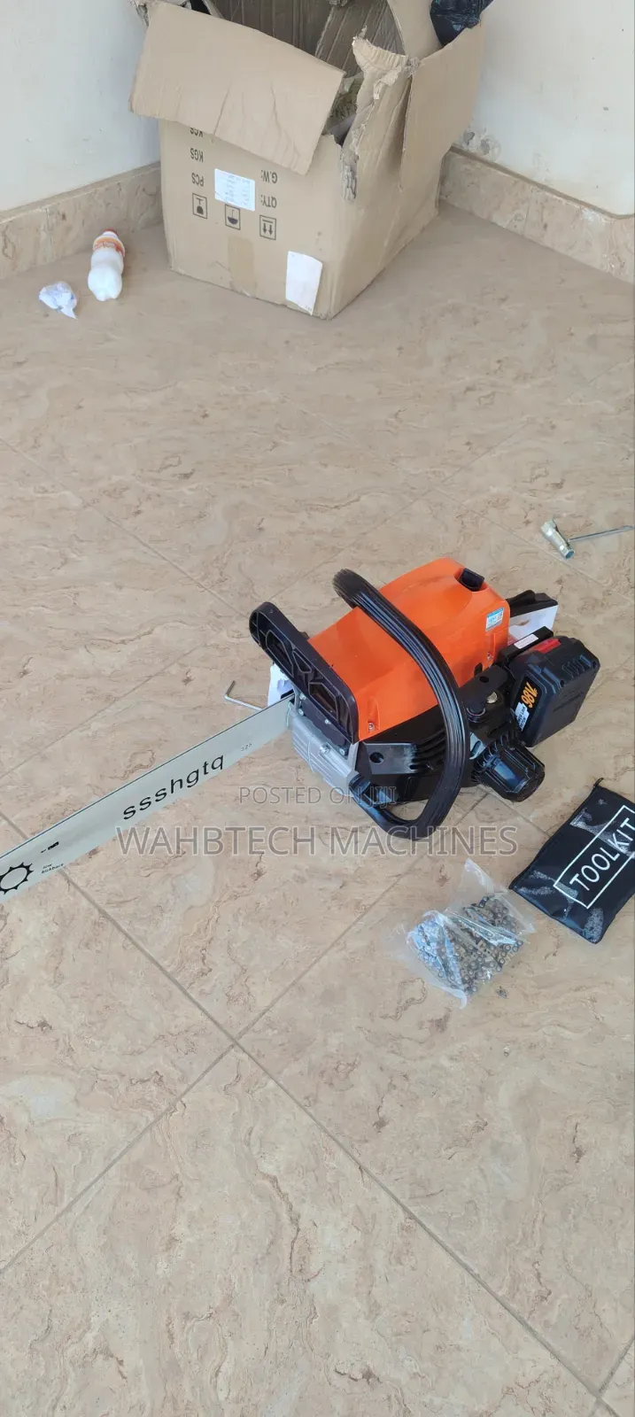 Electric Starter Chain Saw