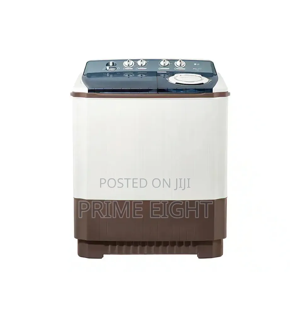 LG 13.5 Kg Twin Tub Semi-Automatic Washing Machine (Model P1401RON9T)