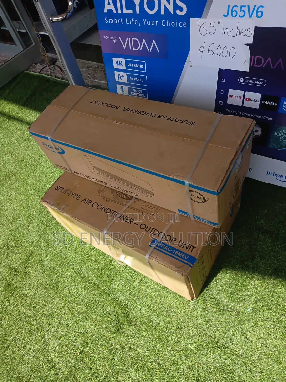 Protech 2.0HP Spilt AC Silent Operation,Turbo Cooling