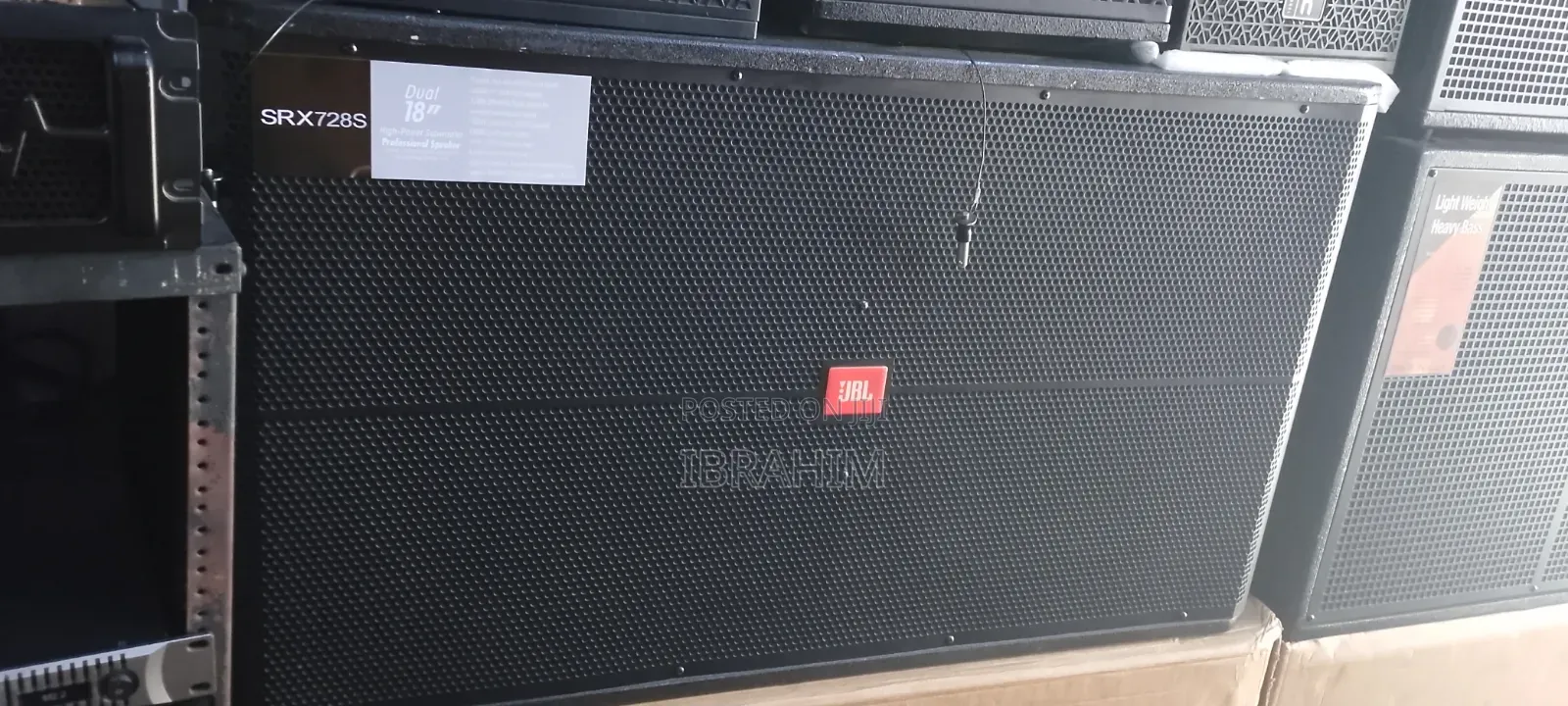 JBL Speaker Double Bass