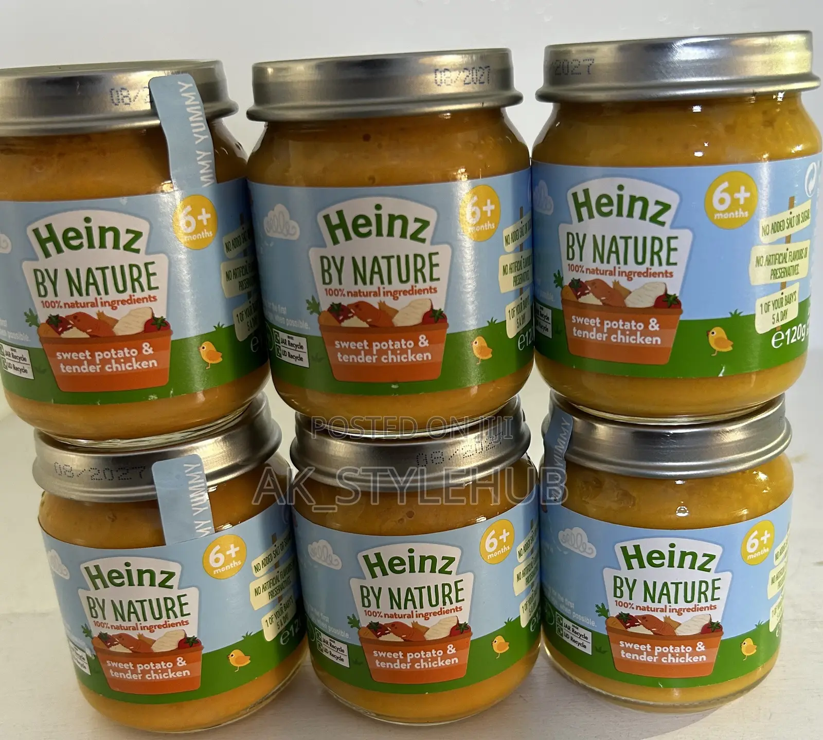 Heinz Dinner Potato and Chicken & Potato Beef