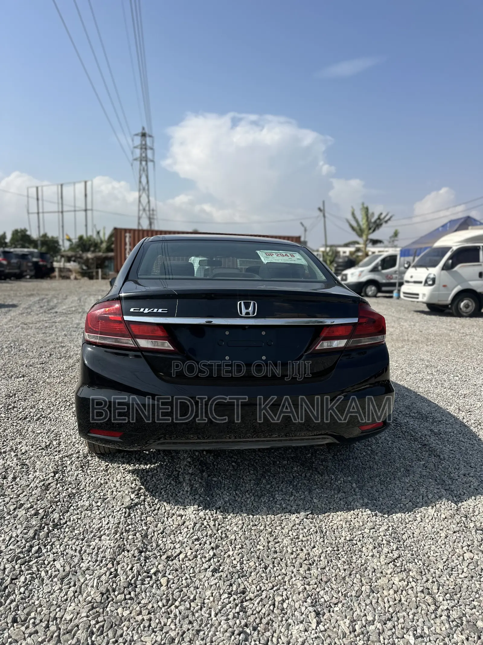 Honda Civic EX 4dr Sedan (1.8L 4cyl CVT) 2014 Black