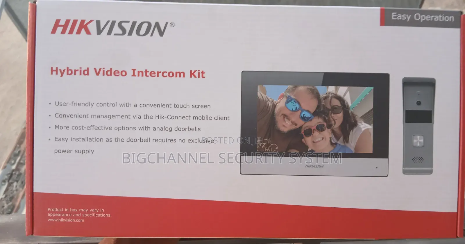 Hikvision 4 Wire Hibrid Video Intercom
