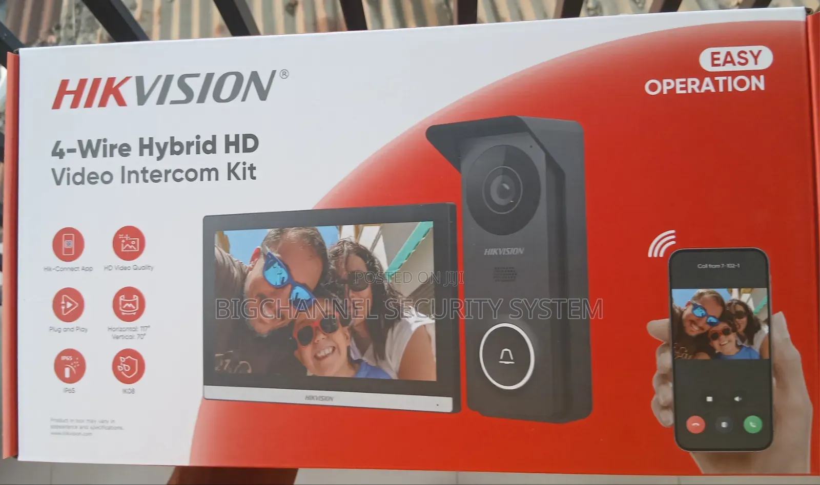 Hikvision 4 Wire Hybrid Hd Video Intercom