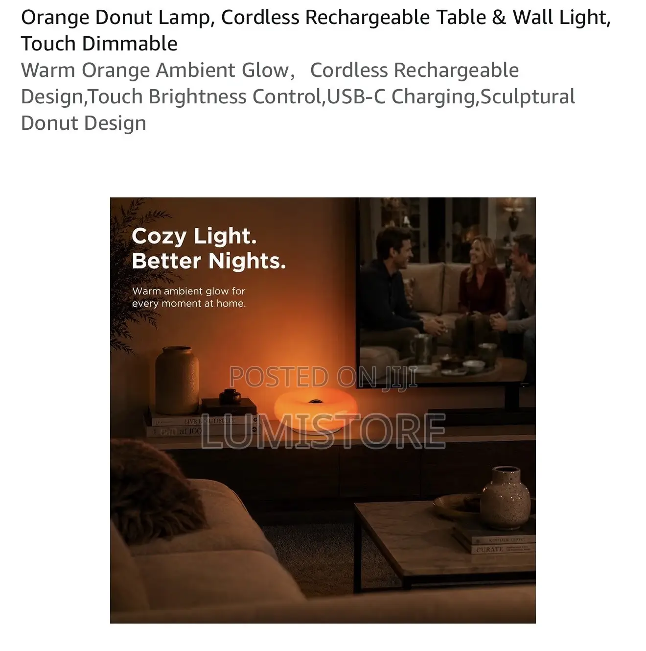 Donut Led Lamp