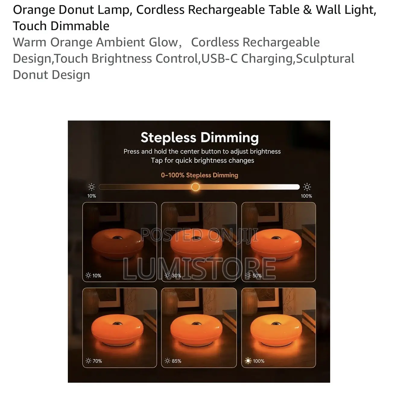 Donut Led Lamp